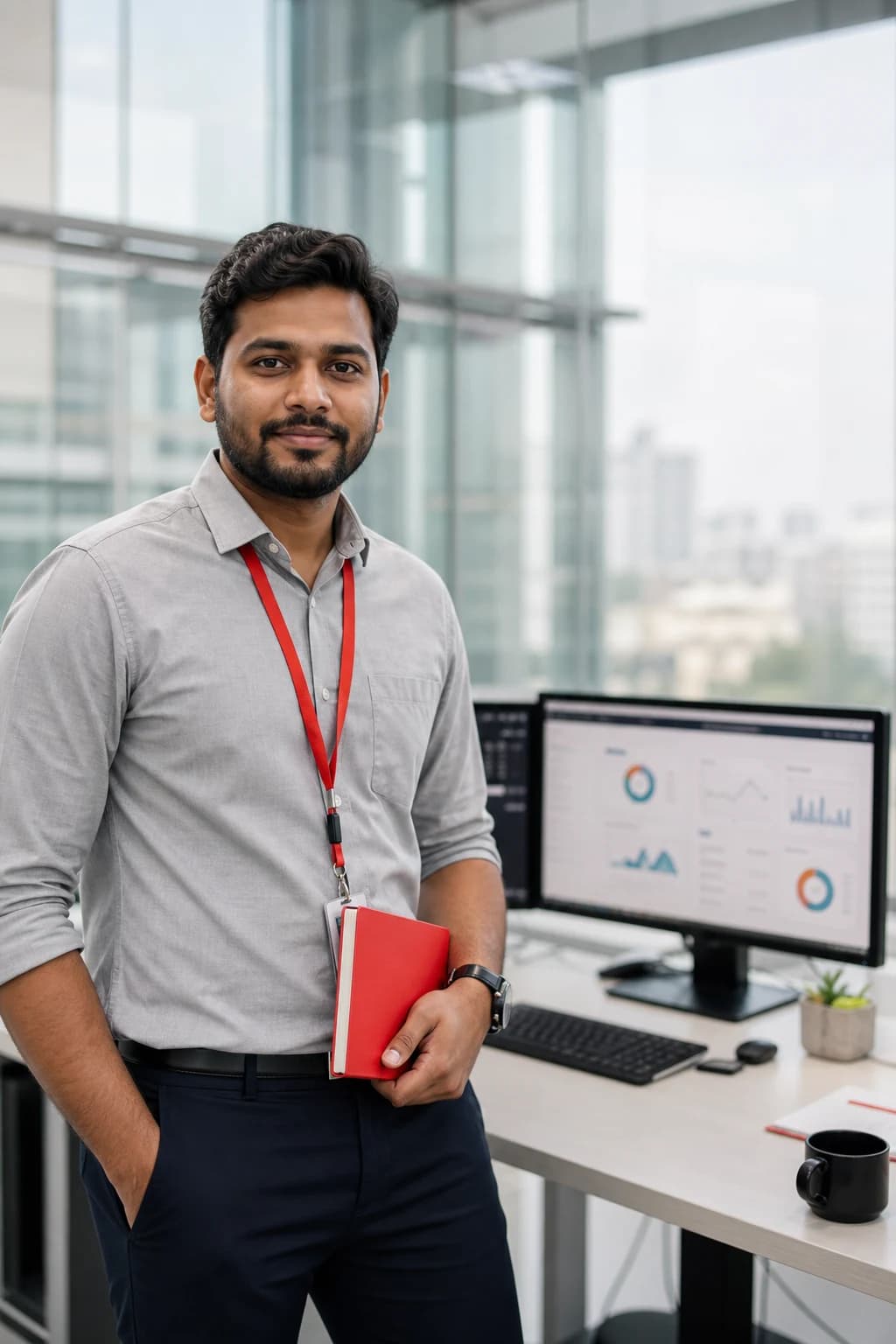 Digital i360 growth strategist in a modern Hyderabad agency office
